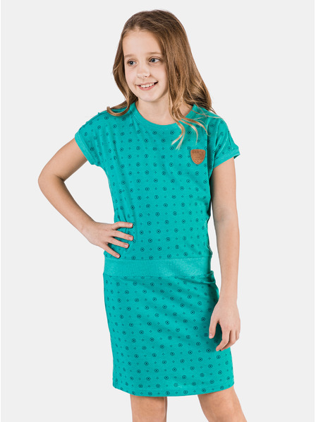 Sam 73 Blaue Mädchen-Kleid SAM 73