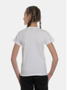 Sam 73 Weißes Mädchen-T-Shirt mit SAM 73-Aufdruck