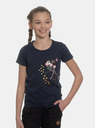 Sam 73 Dunkelblau Mädchen-T-Shirt mit Aufdruck SAM 73