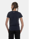 Sam 73 Dunkelblau Mädchen-T-Shirt mit Aufdruck SAM 73
