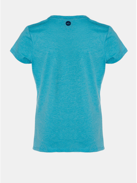 Sam 73 Blaues Mädchen-Shirt mit Print SAM 73
