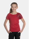 Sam 73 Rotes bedrucktes Mädchen-T-Shirt SAM 73