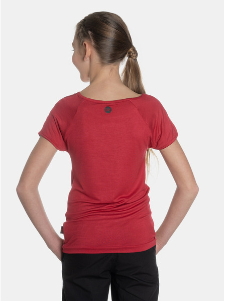 Sam 73 Rotes bedrucktes Mädchen-T-Shirt SAM 73