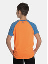 Sam 73 Orangefarbenes Jungen-Shirt mit Print SAM 73