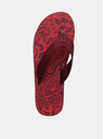 Sam 73 Rote Herren-Flip-Flops SAM 73