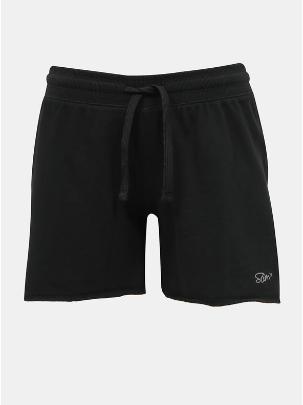 Sam 73 Schwarze Damen-Jogginghose kurz SAM 73