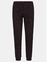 Sam 73 Schwarze gemusterte Damen-Jogginghose SAM 73
