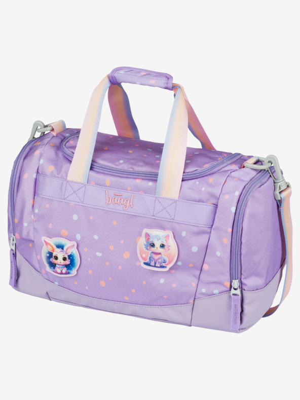 BAAGL  Lila Kinder-Sporttasche Haustiere Baagl
