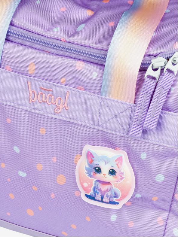 BAAGL  Lila Kinder-Sporttasche Haustiere Baagl
