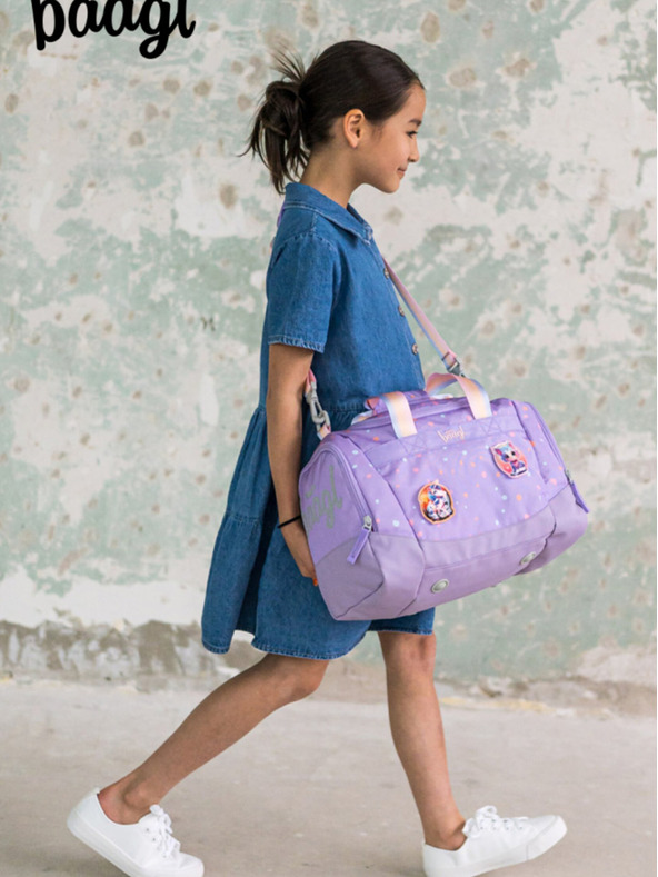 BAAGL  Lila Kinder-Sporttasche Haustiere Baagl