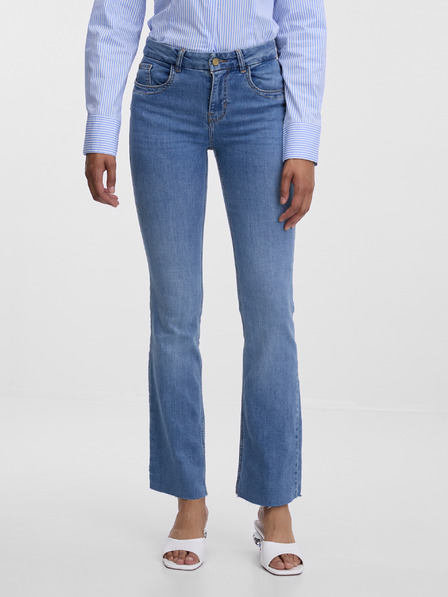 Orsay Hellblaue Damen-Bootcut-Jeans ORSAY