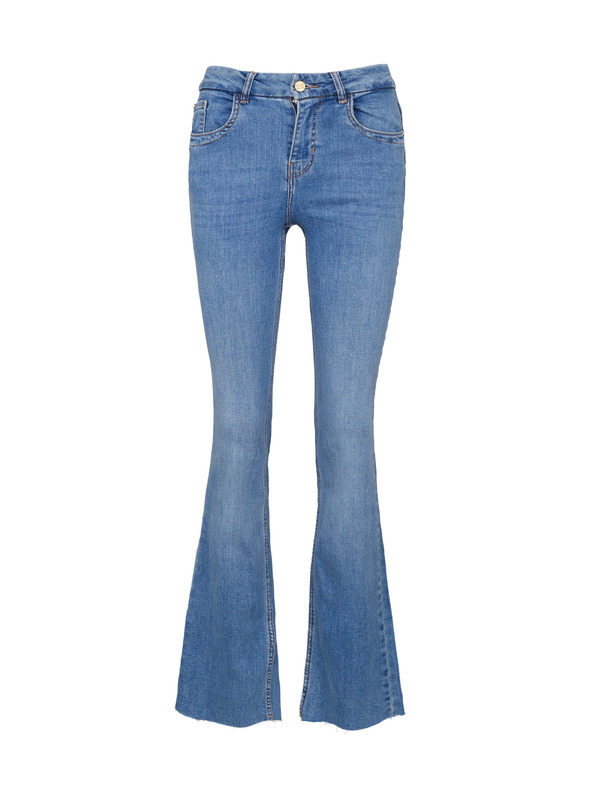 Orsay Hellblaue Damen-Bootcut-Jeans ORSAY