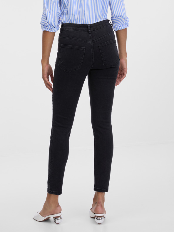 Orsay Schwarze Skinny-Fit-Jeans Damen ORSAY