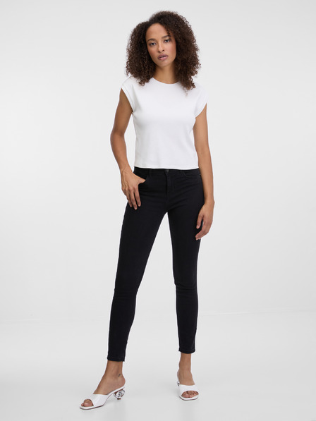 Orsay Schwarze Skinny-Fit-Jeans für Damen ORSAY