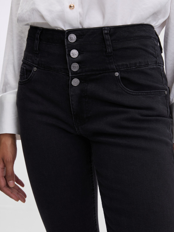 Orsay Schwarze Skinny-Fit-Jeans Damen ORSAY