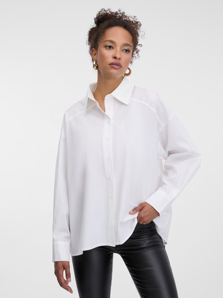 Orsay Weiße Damen Oversize-Bluse ORSAY