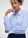 Orsay Hellblaue gestreifte Damenbluse ORSAY