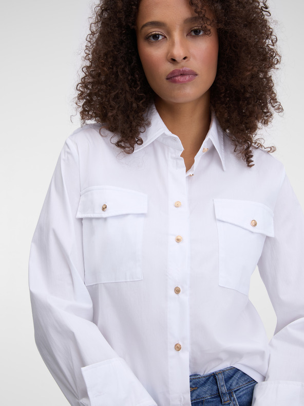 Orsay Weißes Damenhemd ORSAY