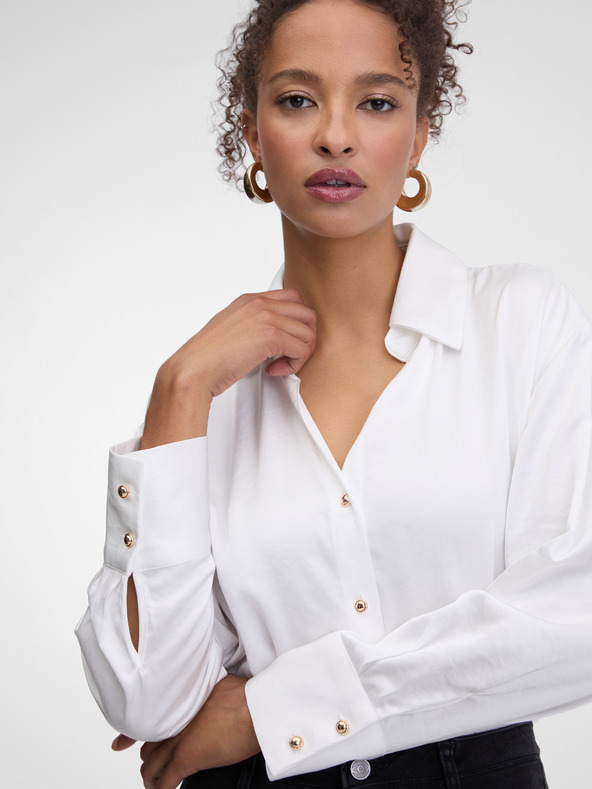 Orsay Weißes Damenhemd ORSAY