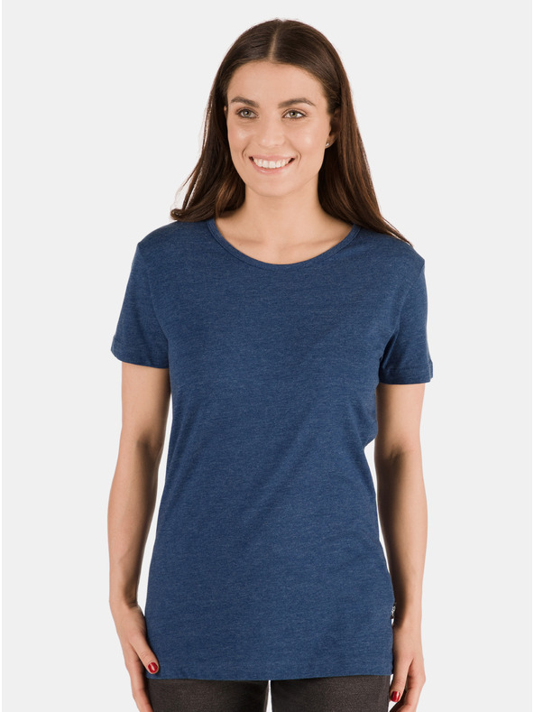 Sam 73 Dunkelblaues Damen-T-Shirt SAM 73