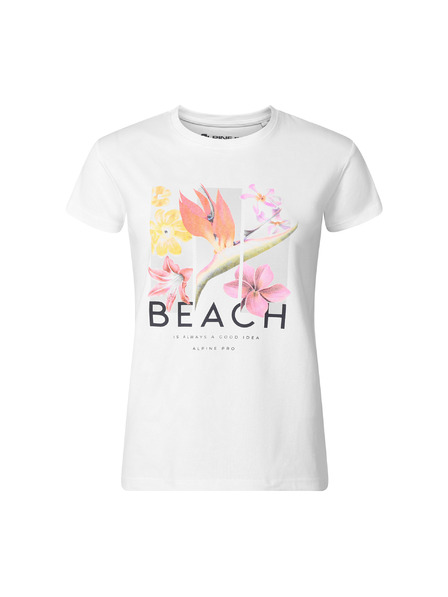 ALPINE PRO Damen Baumwoll-Shirt ALPINE PRO SUMEKA weiß Variante pc