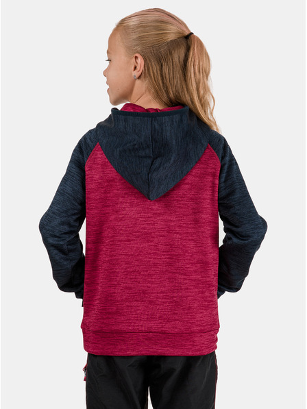 Sam 73 Weinrote Mädchen-Sweatjacke SAM 73 Maya