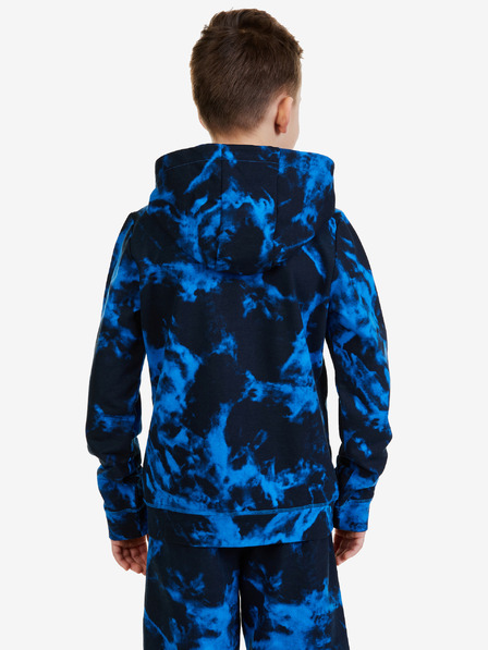 Sam 73 Blaue gemusterte Jungen-Sweatjacke SAM 73 Jason