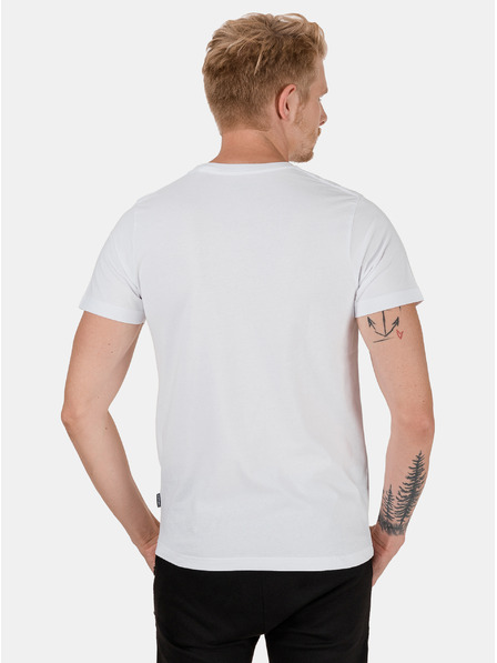 Sam 73 Weißes Herren-T-Shirt SAM 73 Lanz