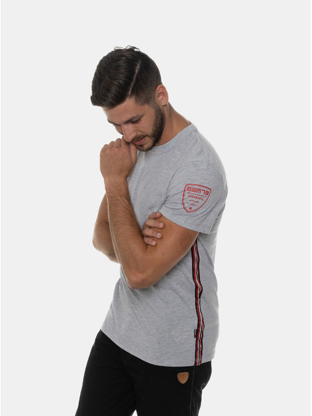 Sam 73 Graues Herren-T-Shirt SAM 73