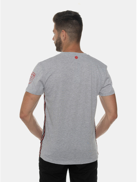 Sam 73 Graues Herren-T-Shirt SAM 73