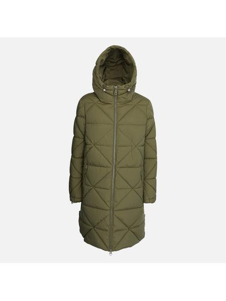 Geox Khaki Damen-Parka Geox Allenie
