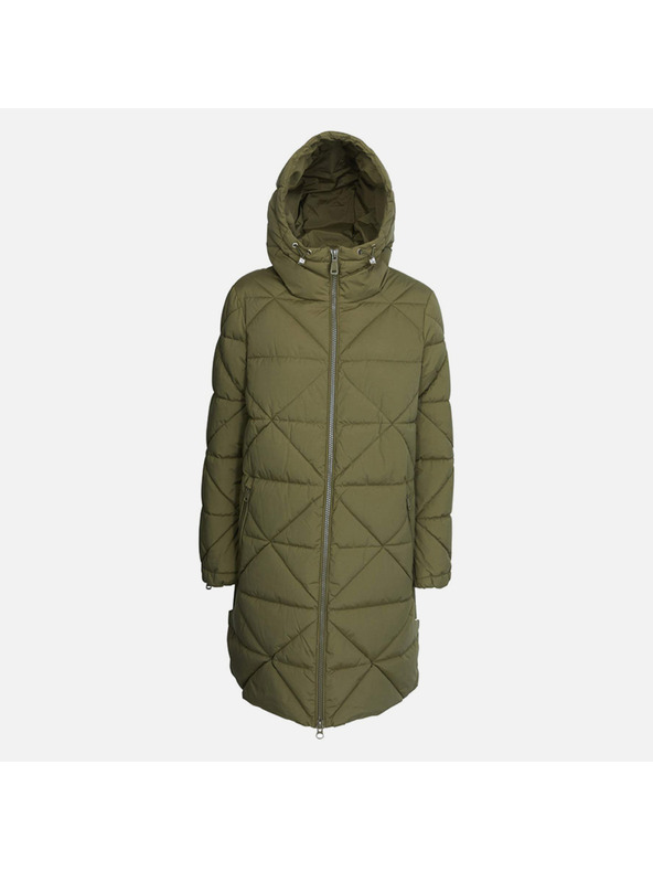 Geox Khaki Damen-Parka Geox Allenie