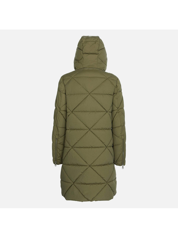 Geox Khaki Damen-Parka Geox Allenie
