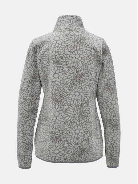 Sam 73 Graue Damen Fleece Blumen Hoodie SAM 73