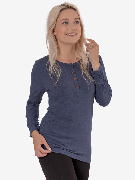 Sam 73 Dunkelblaues Damen-T-Shirt SAM 73