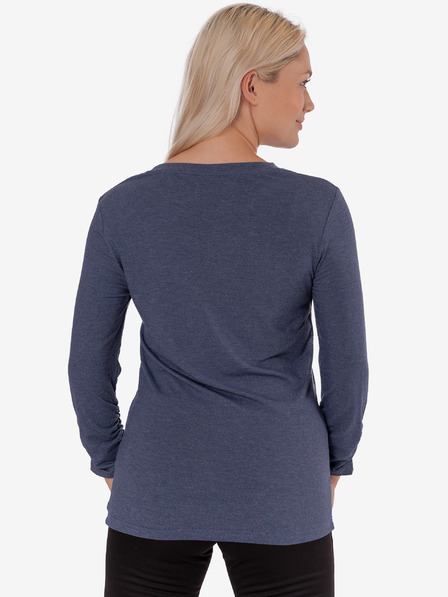 Sam 73 Dunkelblaues Damen-T-Shirt SAM 73