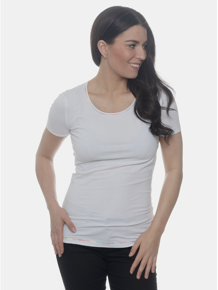 Sam 73 Weißes Damen T-Shirt SAM 73