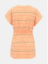 Sam 73 Orangefarbenes gestreiftes Damen T-Shirt SAM 73
