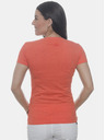 Sam 73 Orangefarbenes Damen T-Shirt SAM 73
