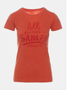 Sam 73 Orangefarbenes Damen T-Shirt SAM 73