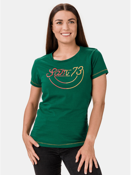 Sam 73 Grünes Damen T-Shirt SAM 73 Cerina