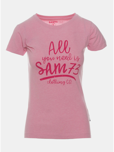 Sam 73 Rosa Damen T-Shirt SAM 73