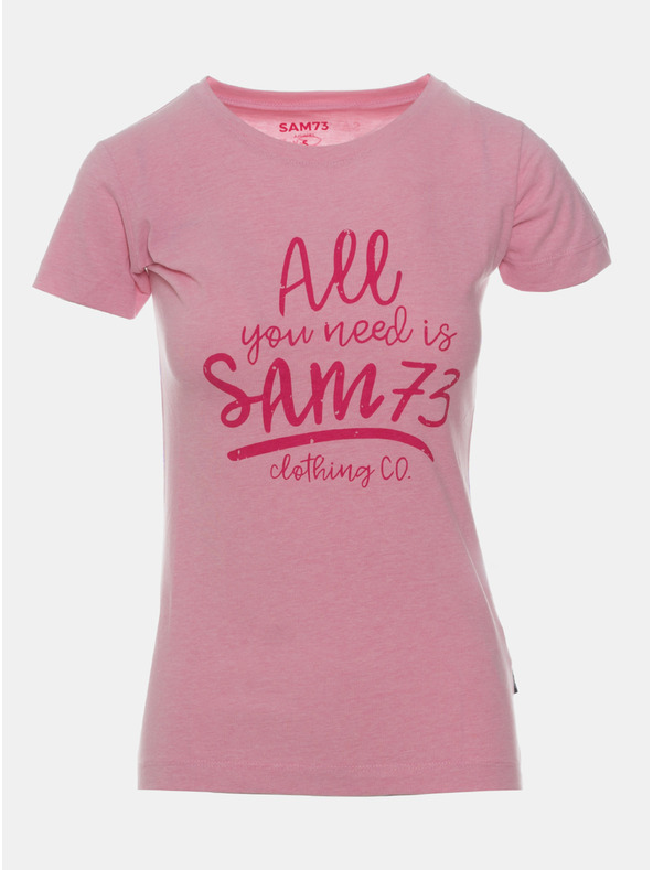 Sam 73 Rosa Damen T-Shirt SAM 73