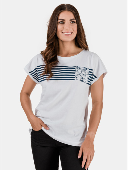 Sam 73 Weißes Damen T-Shirt SAM 73 Defina
