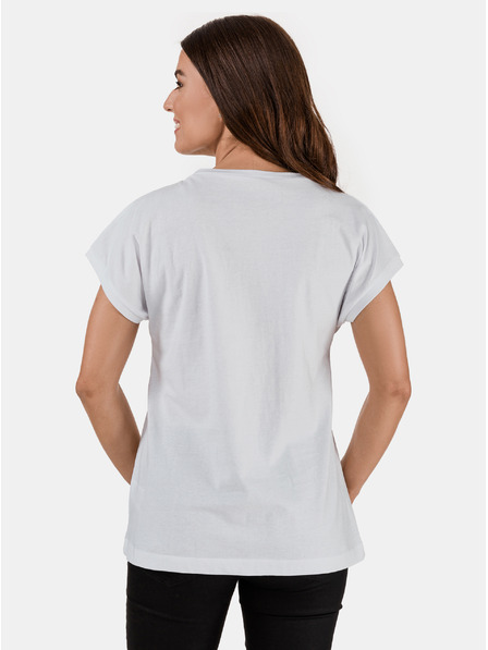Sam 73 Weißes Damen T-Shirt SAM 73 Defina