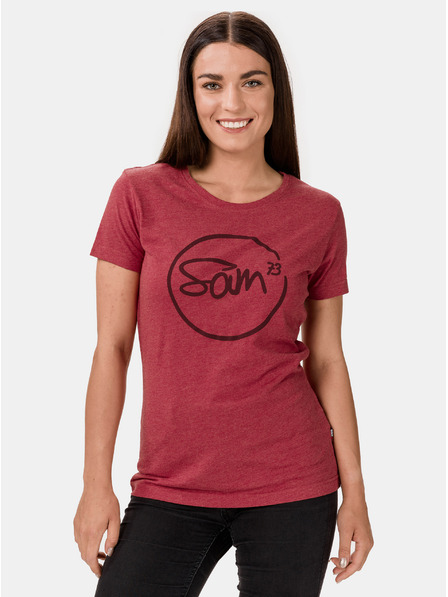 Sam 73 Rotes Damen T-Shirt SAM 73 Danneka