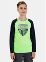 Sam 73 Grünes Jungen-T-Shirt mit Aufdruck SAM 73 Blake