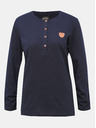 Sam 73 Dunkelblaues Damen-T-Shirt SAM 73