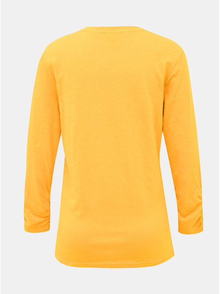 Sam 73 Senffarbenes Damen-T-Shirt SAM 73