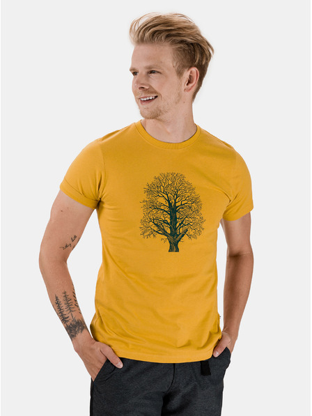 Sam 73 Gelbes Herren-T-Shirt SAM 73